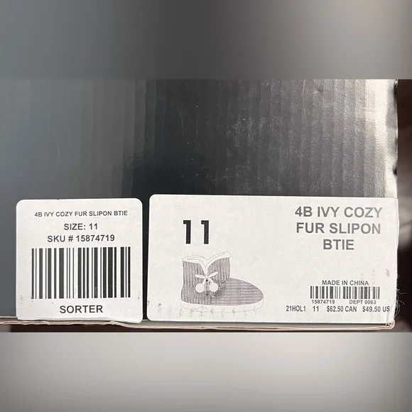 Cozy Slip-On Bootie (WW) - Picture 6 of 6